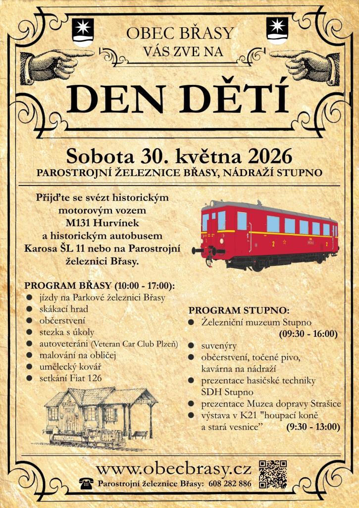 Den dětí Stupno, Břasy, 30.5.2026