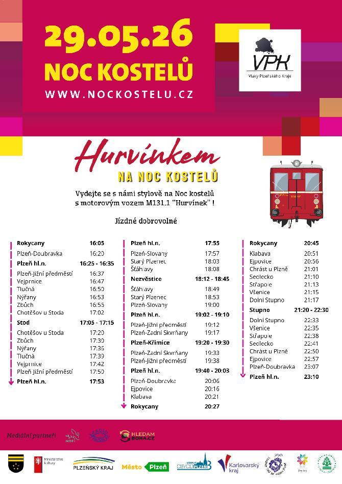 Noc kostelů a Muzejní noc 2026