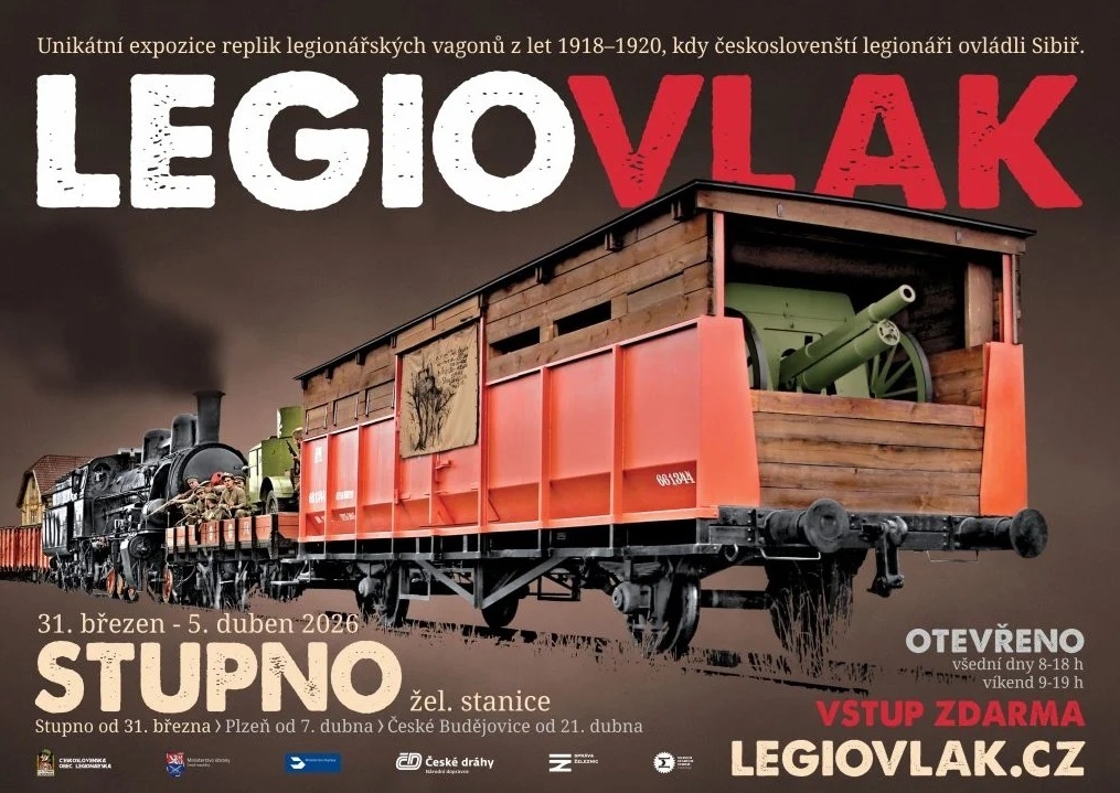 Legiovlak ve Stupně