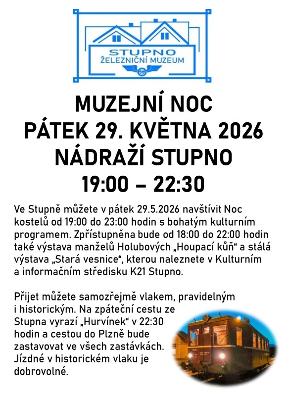 Noc kostelů a Muzejní noc 2026