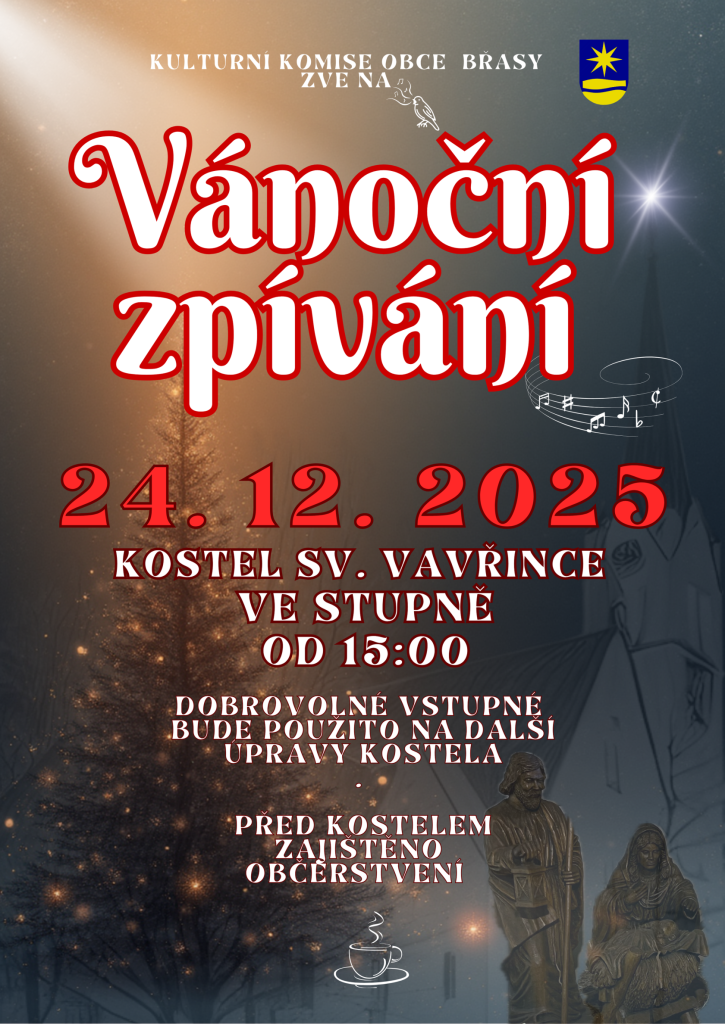 Vánoční zpívání v kostele ve Stupně 24. 12. 2025