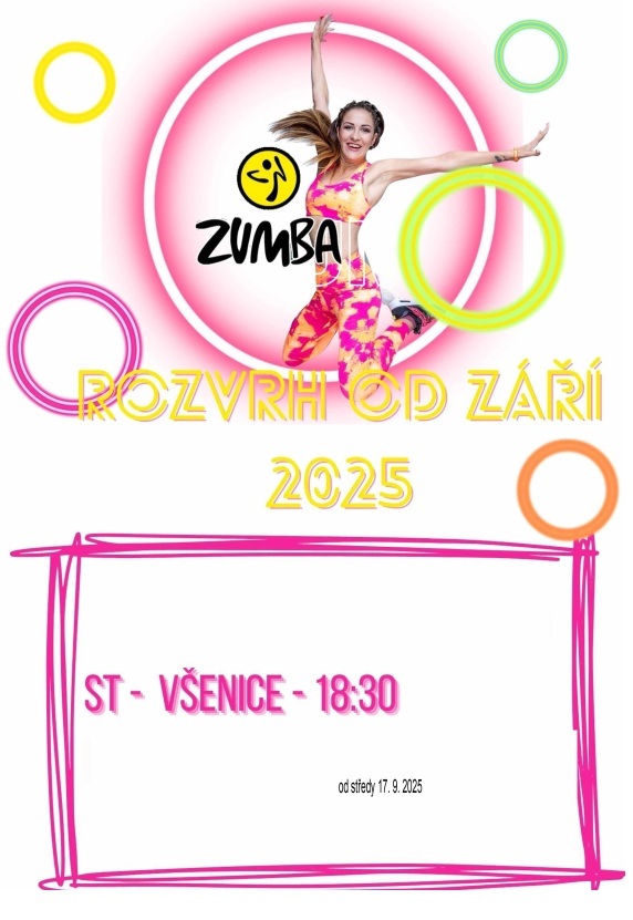 POZVÁNKA - Zumba ve Všenicích